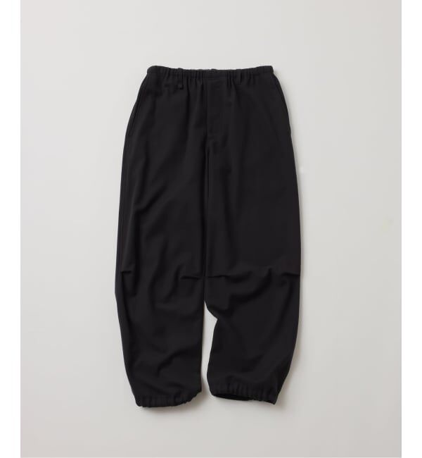JOURNAL STANDARD「【FOLL / フォル】washed wool cotton knee tuck pants」|スラックス|