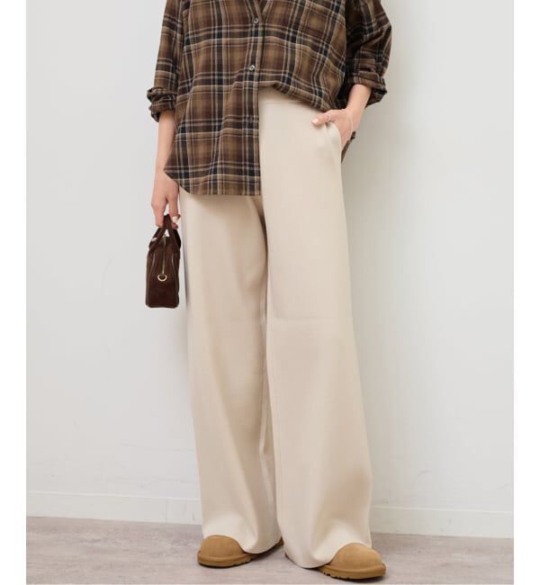 JOURNAL STANDARD relume「《WEB限定追加》【MULTI FUNC+】セミワイドニットパンツ」|その他|