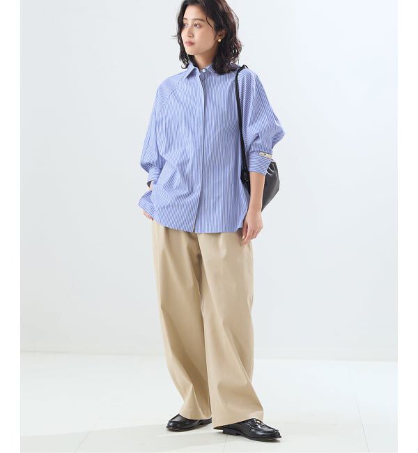 journal standard L'essage「SIDOGRASボリュームスリーブシャツ」|シャツ・ブラウス|