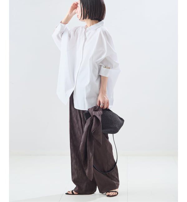 journal standard L'essage「SIDOGRASボリュームスリーブシャツ」|シャツ・ブラウス|