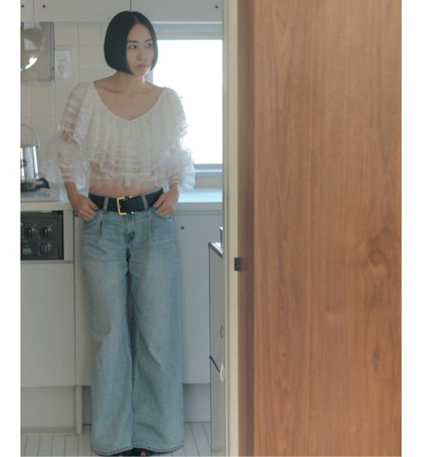 JOURNAL STANDARD「別注【Ayumi.Hamamoto&times;JOURNALSTANDARD】A/H 2WAY レースBL」|シャツ・ブラウス|