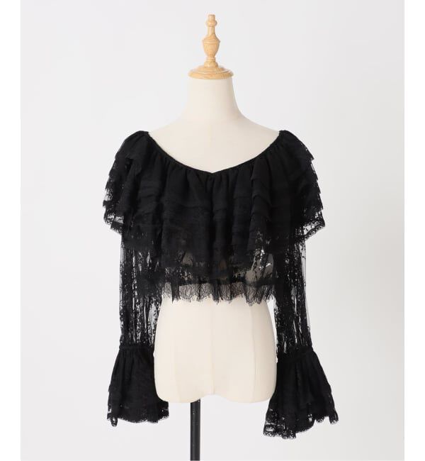 JOURNAL STANDARD「別注【Ayumi.Hamamoto&times;JOURNALSTANDARD】A/H 2WAY レースBL」|シャツ・ブラウス|