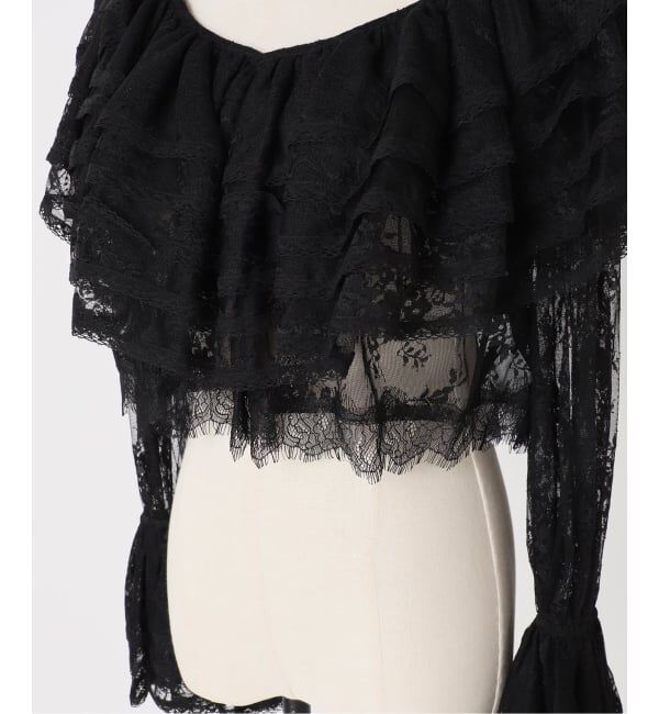 JOURNAL STANDARD「別注【Ayumi.Hamamoto&times;JOURNALSTANDARD】A/H 2WAY レースBL」|シャツ・ブラウス|