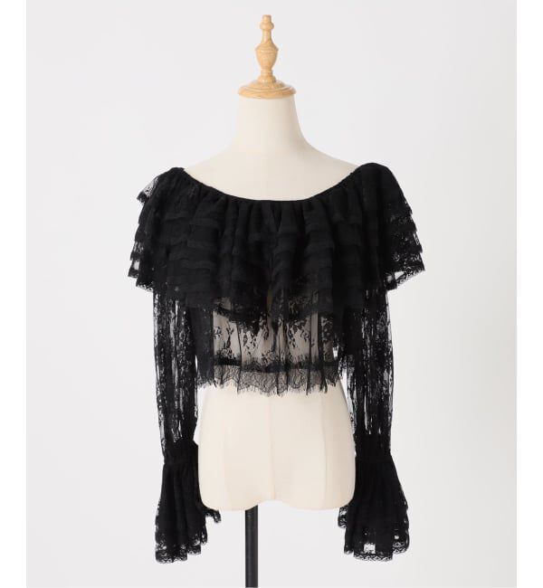 JOURNAL STANDARD「別注【Ayumi.Hamamoto&times;JOURNALSTANDARD】A/H 2WAY レースBL」|シャツ・ブラウス|