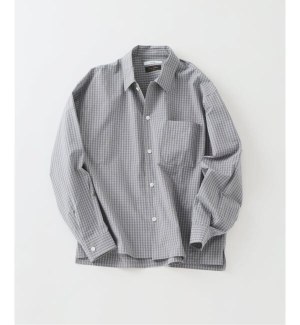 JOURNAL STANDARD relume「JAMES FABRIC / ジェームスファブリック ボックスシルエット シャツ」|シャツ・ブラウス|グレー