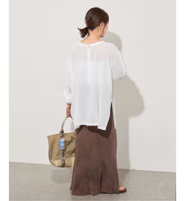 JOURNAL STANDARD「《追加予約》ソフトガーゼ2WAYビッグプルオーバー」|シャツ・ブラウス|