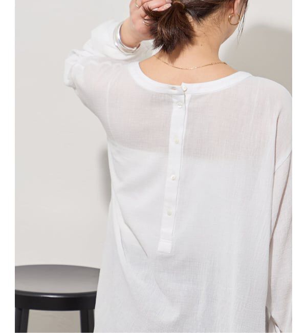 JOURNAL STANDARD「《追加予約》ソフトガーゼ2WAYビッグプルオーバー」|シャツ・ブラウス|