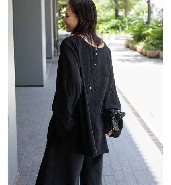 JOURNAL STANDARD「《追加予約》ソフトガーゼ2WAYビッグプルオーバー」|シャツ・ブラウス|