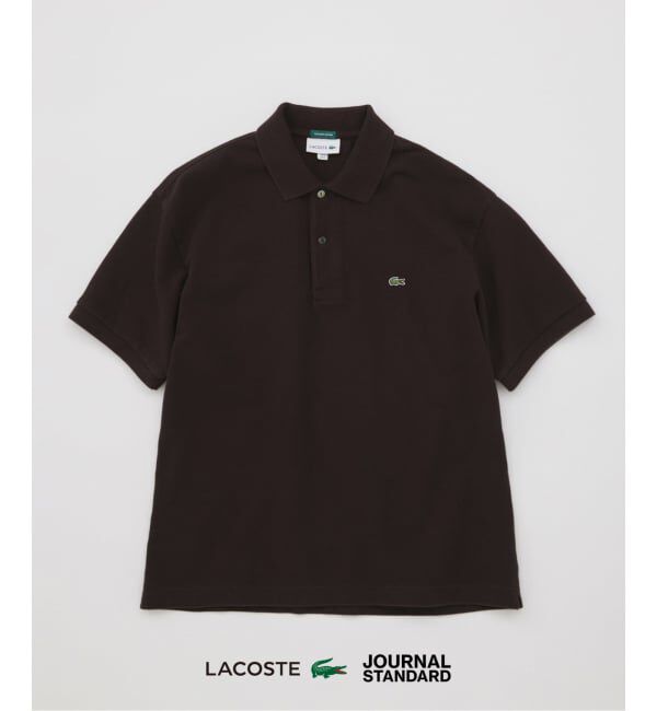 JOURNAL STANDARD「《予約》LACOSTE / ラコステ 別注 ヘビー ピケ ポロシャツ」|ポロシャツ|ブラウン
