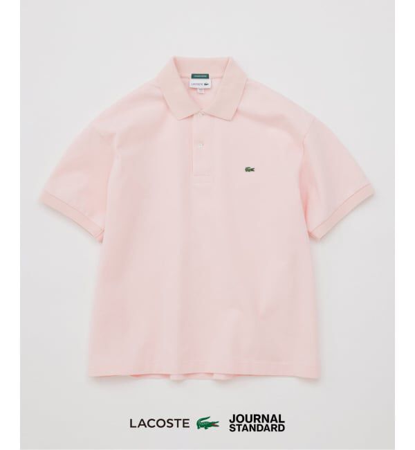 JOURNAL STANDARD「《予約》LACOSTE / ラコステ 別注 ヘビー ピケ ポロシャツ」|ポロシャツ|ピンク