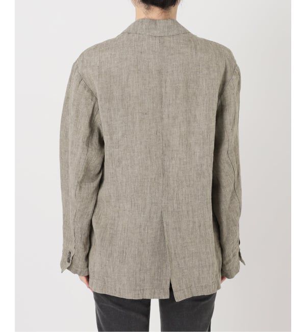 JOURNAL STANDARD relume「《予約》ベルギーリネンテーラードダブルジャケット」|テーラードジャケット|