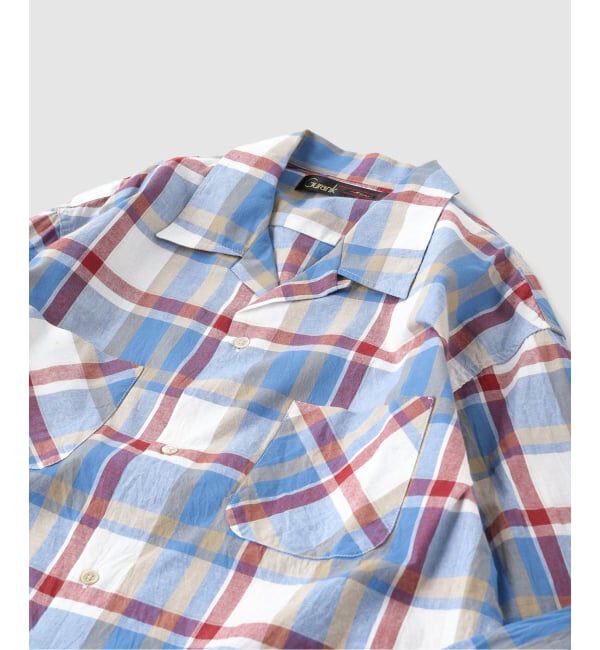 JOURNAL STANDARD「Gurank / グランク Plaid open collar shirts」|シャツ・ブラウス|
