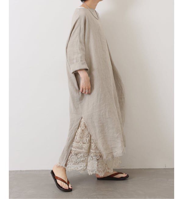 journal standard luxe「《予約》エアリネン Plain-DRESS」|ワンピース|