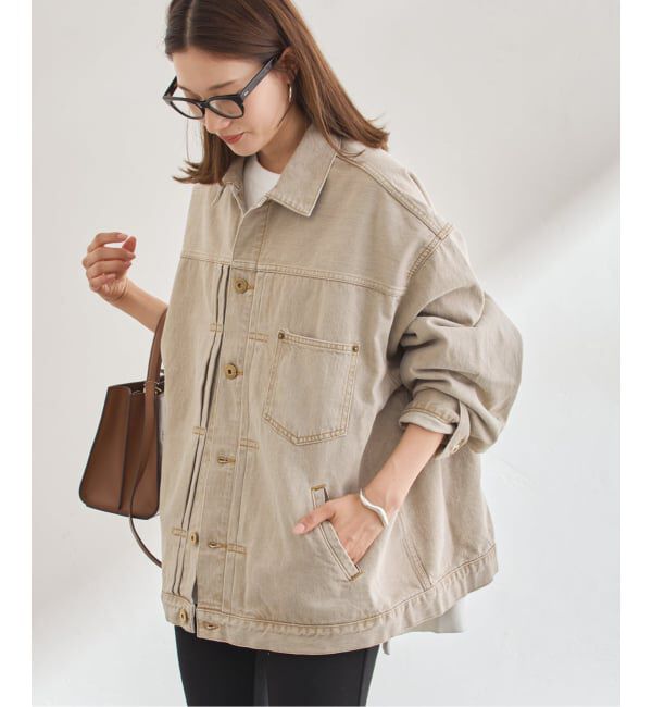 FRAMeWORK「≪追加≫エクストララージデニムジャケット 2」|デニムジャケット|