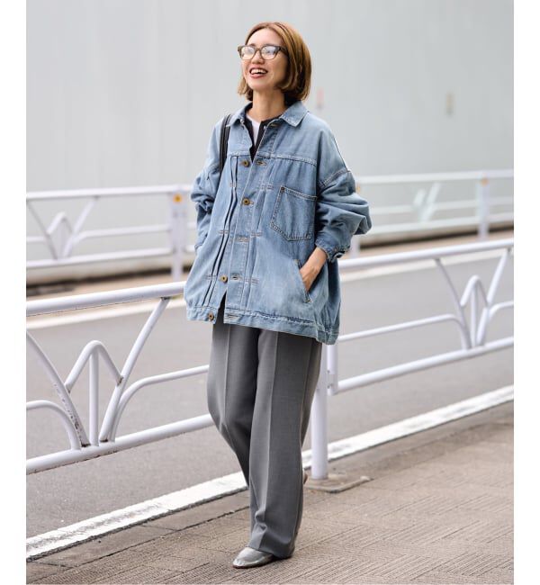 FRAMeWORK「≪追加≫エクストララージデニムジャケット 2」|デニムジャケット|