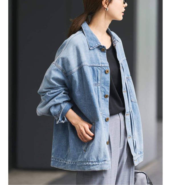 FRAMeWORK「≪追加≫エクストララージデニムジャケット 2」|デニムジャケット|