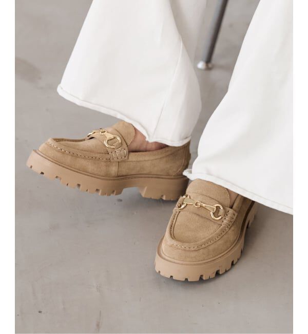 FRAMeWORK「ARTESANOS ビット付きスウェードローファー」|ローファー|