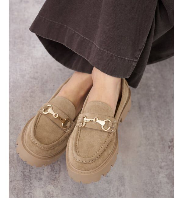 FRAMeWORK「ARTESANOS ビット付きスウェードローファー」|ローファー|