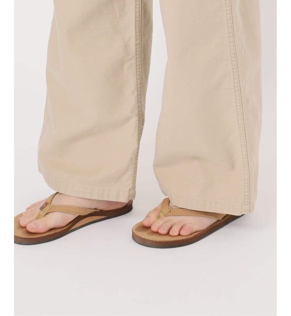 FRAMeWORK「≪追加≫ミリタリースラブバックサテンベイカーパンツ 4」|カーゴ|