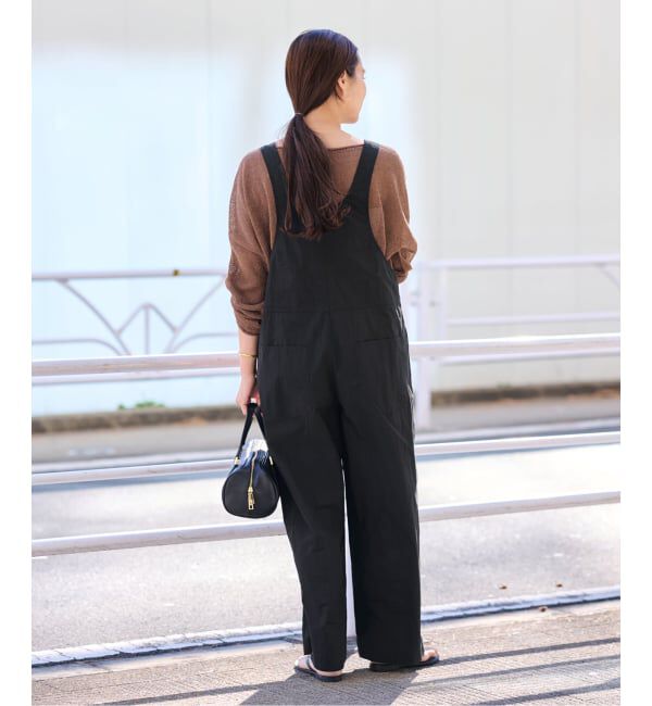 FRAMeWORK「ヴィンテージタイプライターサロペット」|オールインワン|