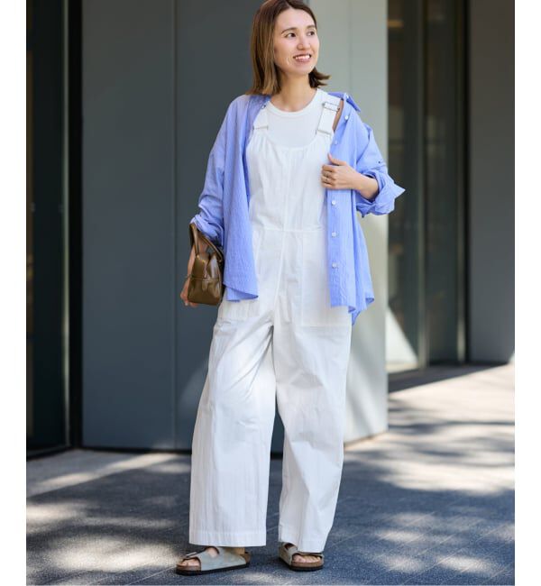 FRAMeWORK「ヴィンテージタイプライターサロペット」|オールインワン|