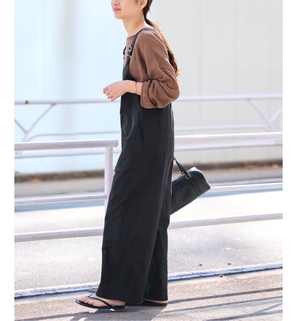 FRAMeWORK「ヴィンテージタイプライターサロペット」|オールインワン|