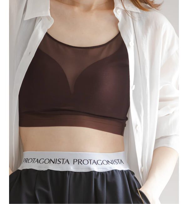 NOBLE「《追加》NICENICE MOMENT/ナイスナイスモーメント MESH BRA TANK」|インナー|