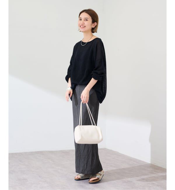 FRAMeWORK「≪予約≫レーヨンリネンピグメントタイトスカート」|スカート|