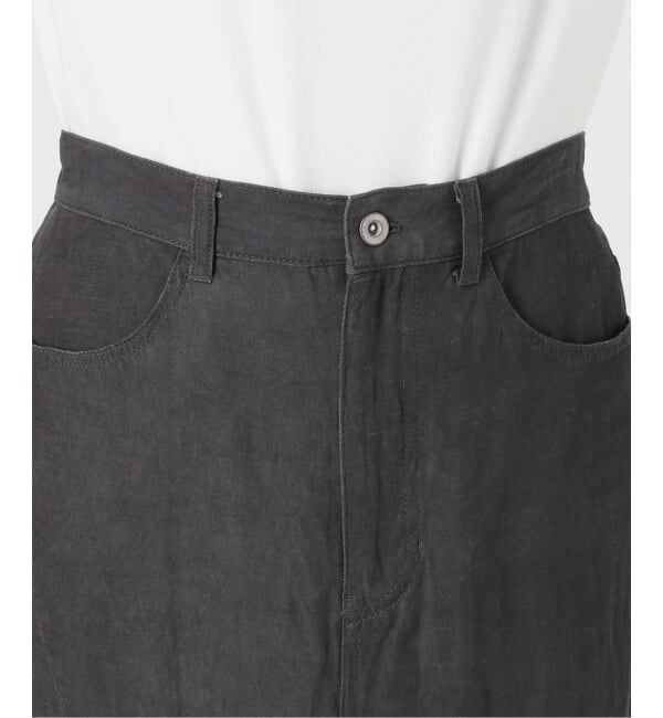 FRAMeWORK「≪予約≫レーヨンリネンピグメントタイトスカート」|スカート|