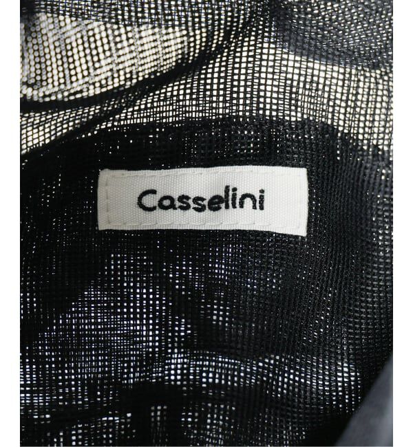 U by SPICK&SPAN「《予約》Casselini/キャセリーニ メッシュフリルトート」|トートバッグ|