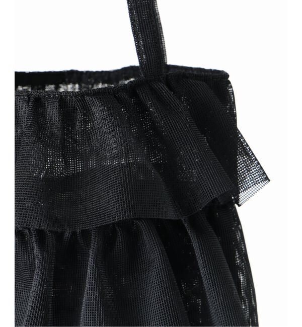 U by SPICK&SPAN「《予約》Casselini/キャセリーニ メッシュフリルトート」|トートバッグ|