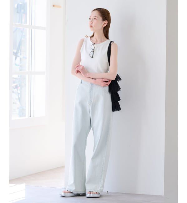 U by SPICK&SPAN「《予約》Casselini/キャセリーニ メッシュフリルトート」|トートバッグ|