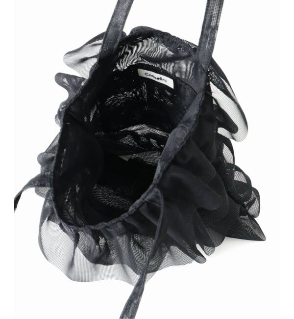 U by SPICK&SPAN「《予約》Casselini/キャセリーニ メッシュフリルトート」|トートバッグ|