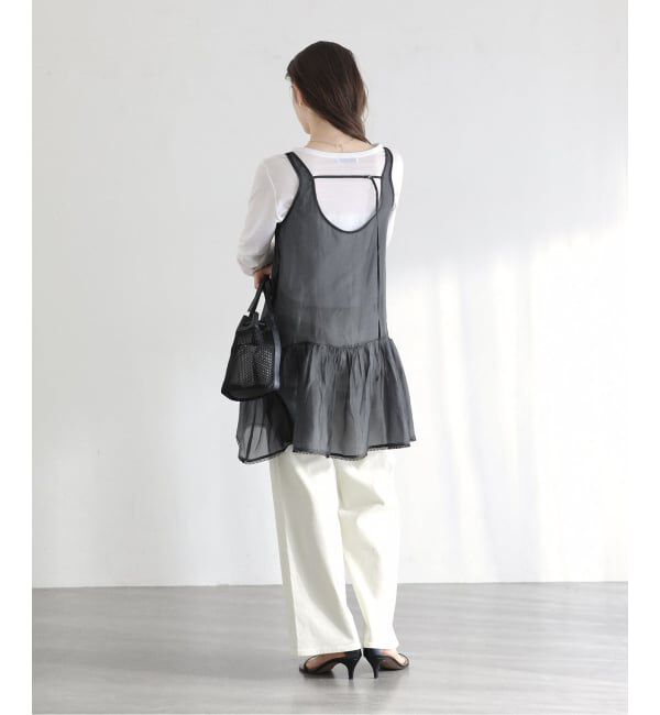  「【洗える】le / ル シアーレイヤードミニワンピース」|ワンピース|