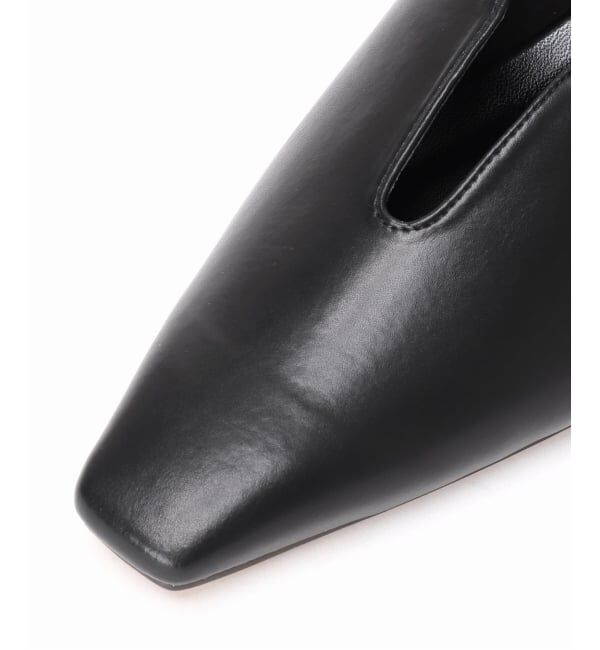 GRISE「《追加》GRISE4cmナロースクエアウェーブスリングバック」|パンプス|