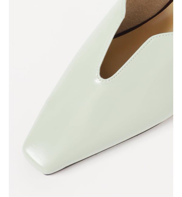 GRISE「《追加》GRISE4cmナロースクエアウェーブスリングバック」|パンプス|