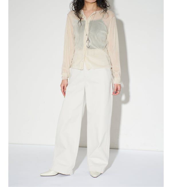 GRISE「《追加》GRISE4cmナロースクエアウェーブスリングバック」|パンプス|