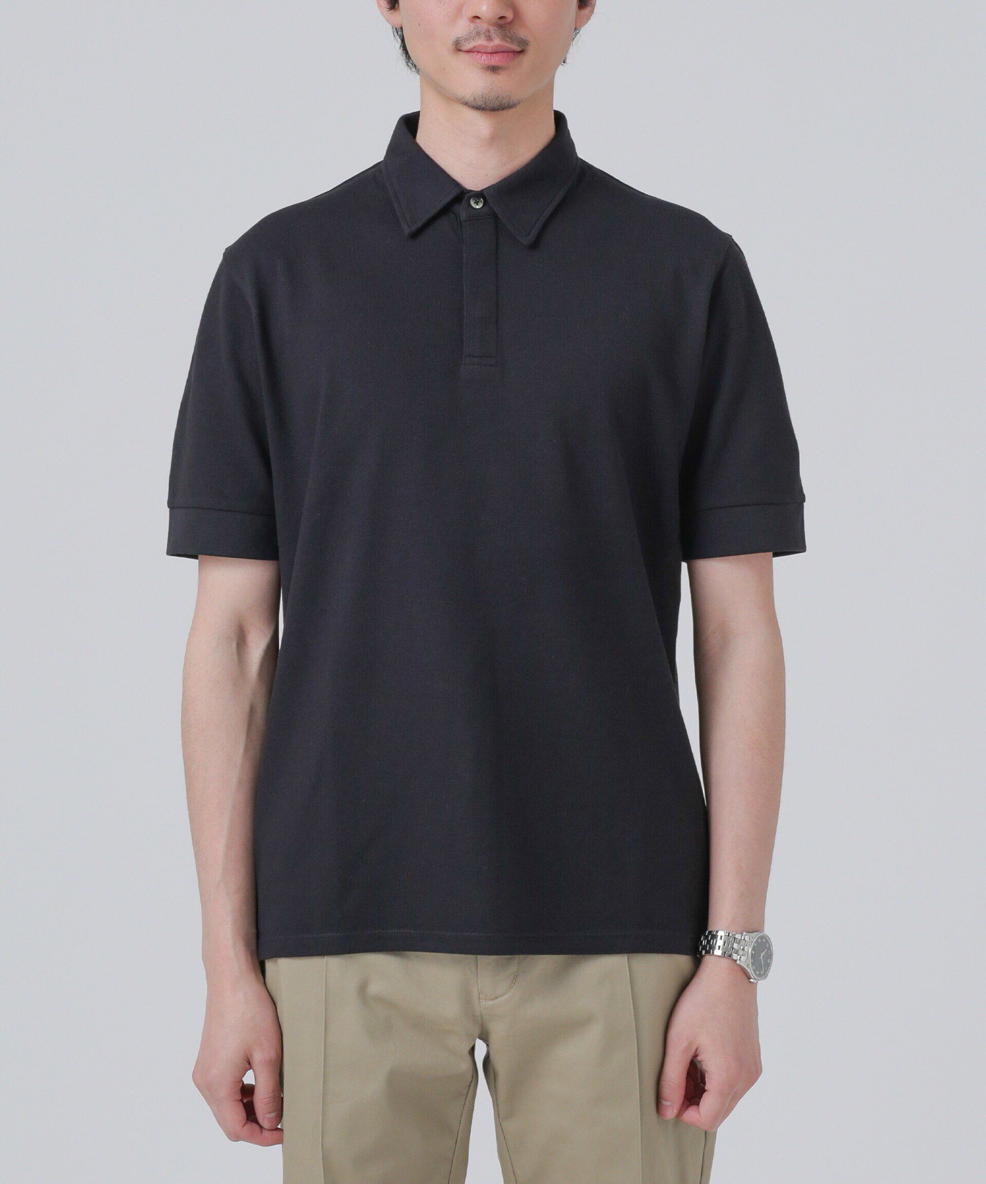 nano･universe「LB.03/Anti Soaked 比翼ポロシャツ」|Tシャツ・カットソー|