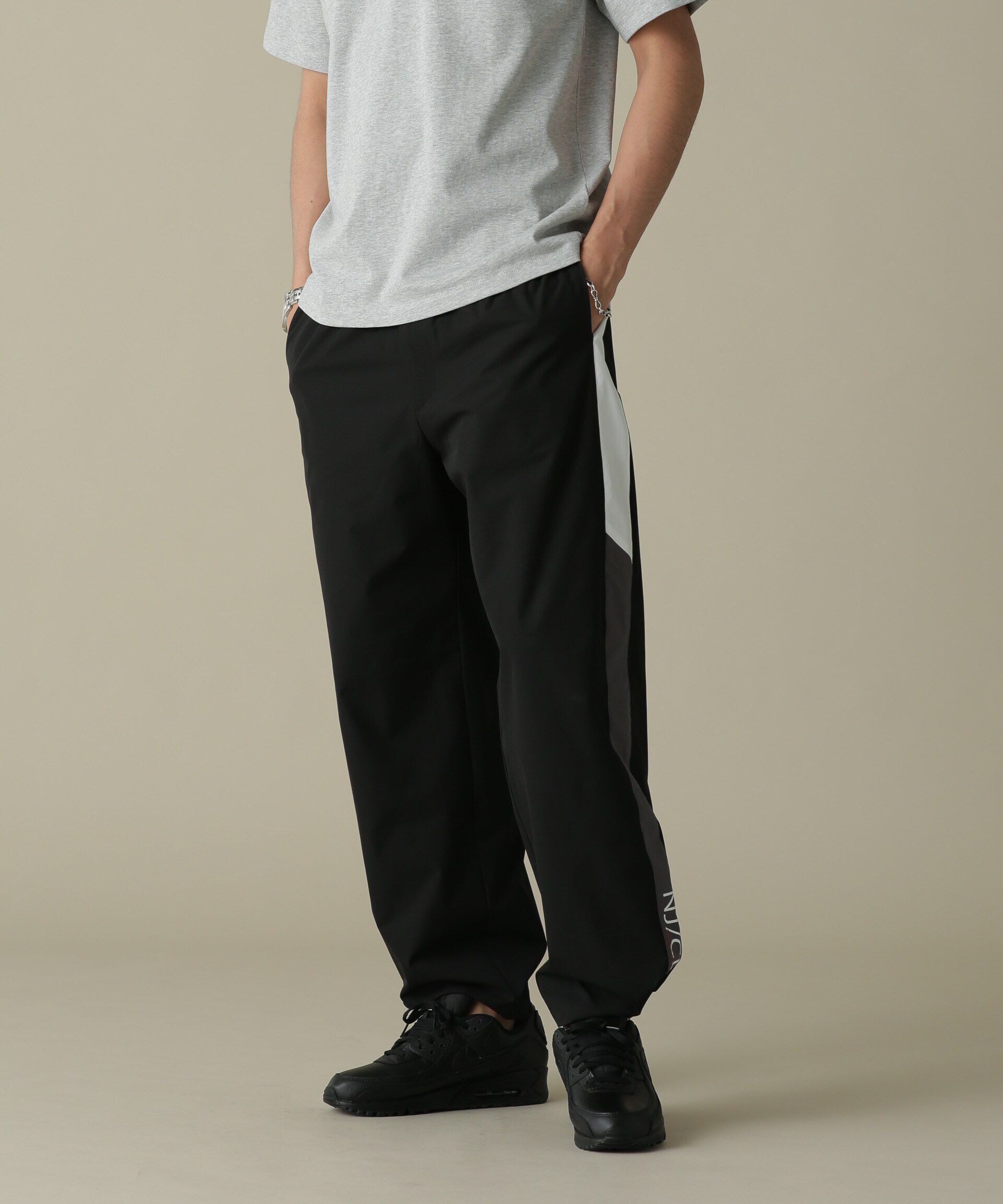 nano･universe「「NJ/CLUB」PARKSTOCK トラックパンツ(セットアップ可)」|その他|