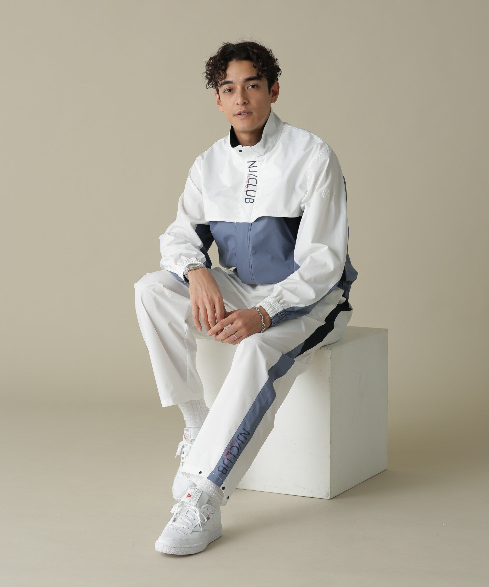 nano･universe「「NJ/CLUB」PARKSTOCK トラックパンツ(セットアップ可)」|その他|