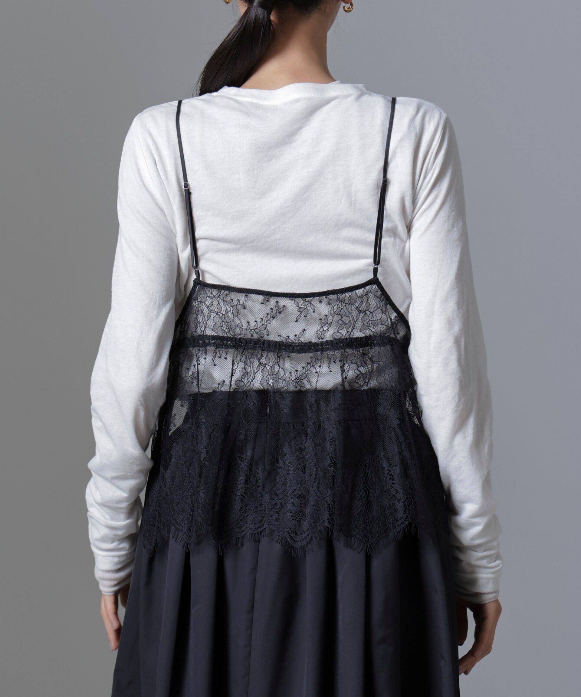 nano･universe「レースキャミブラウス」|シャツ・ブラウス|