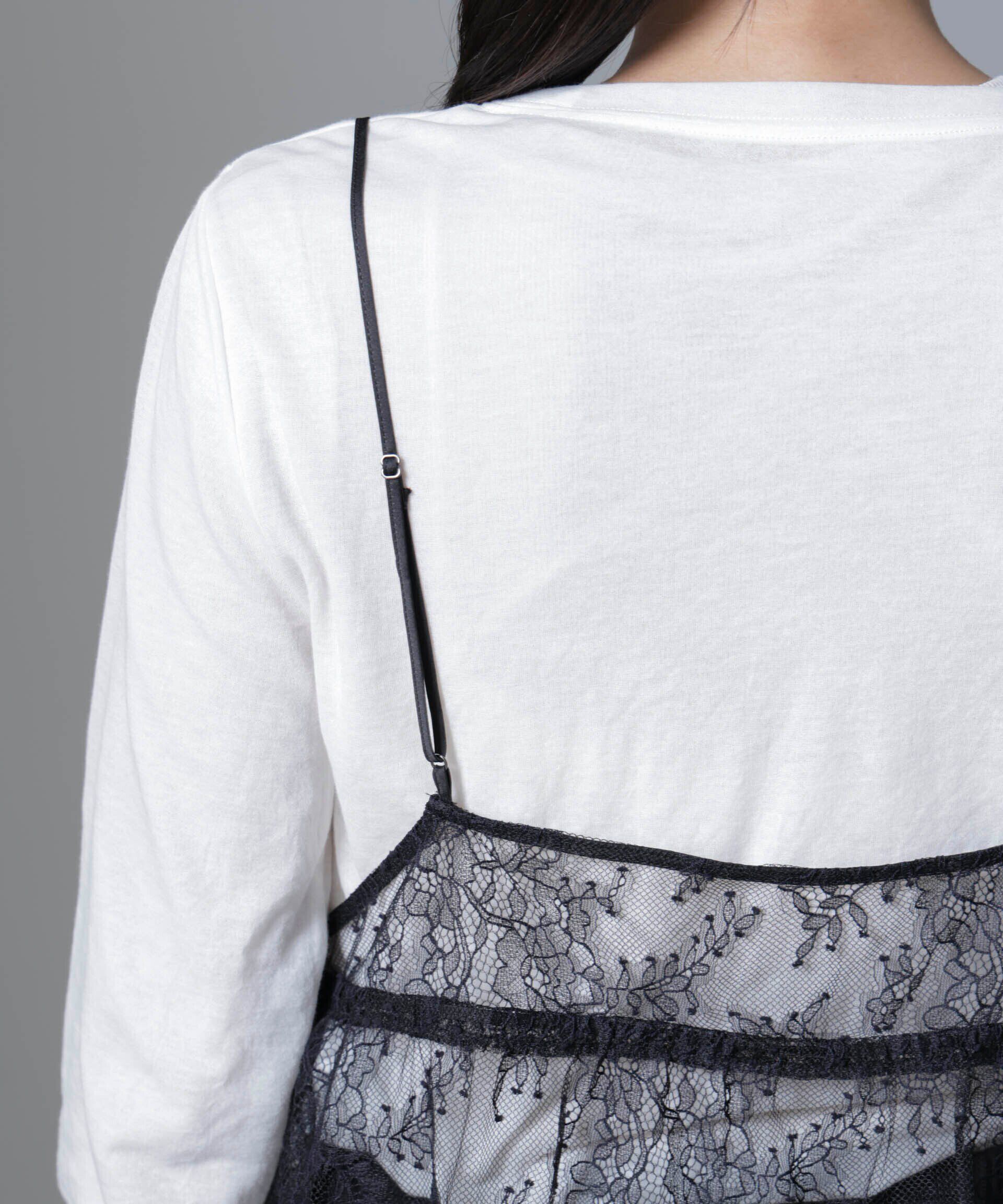 nano･universe「レースキャミブラウス」|シャツ・ブラウス|