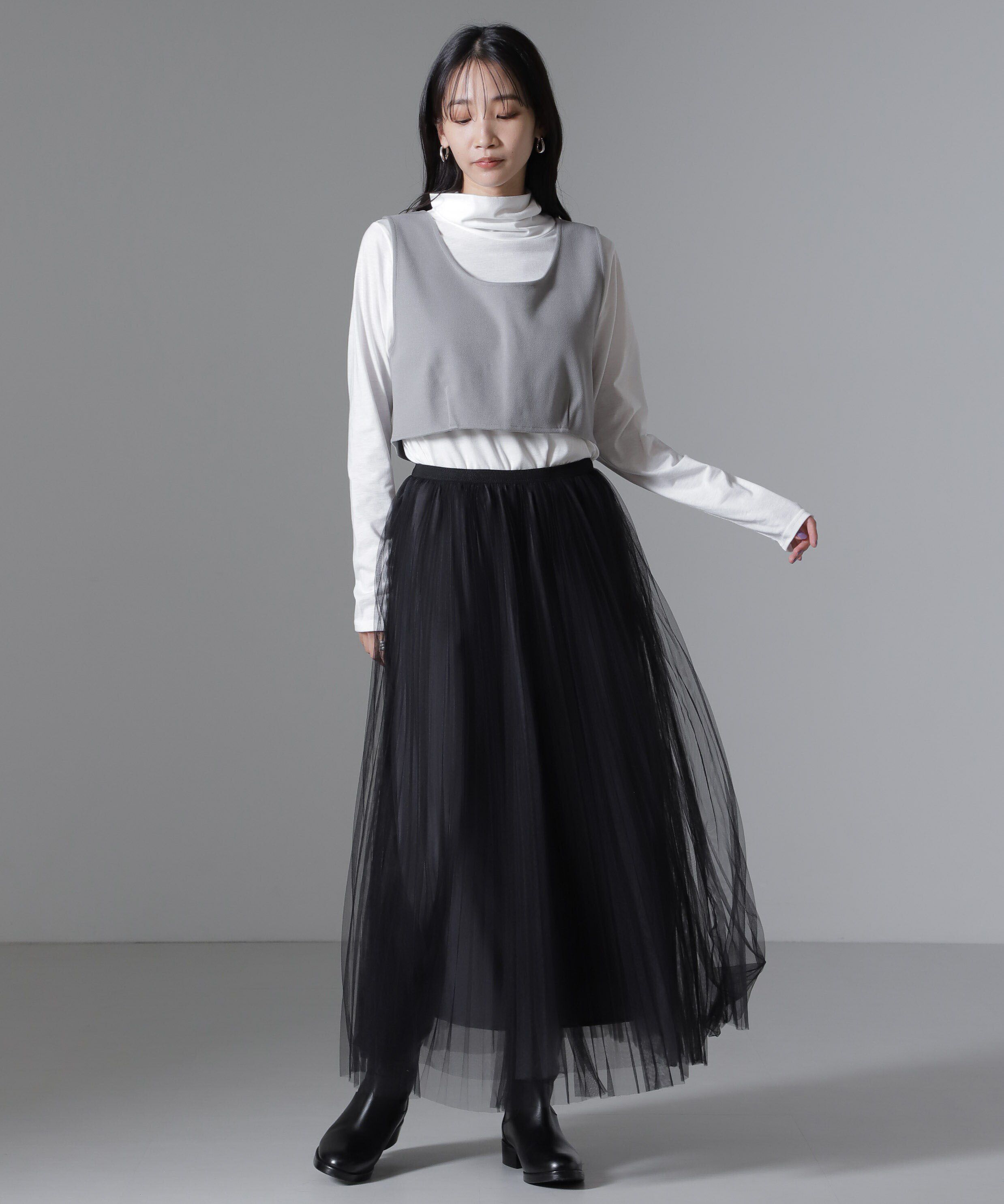 nano･universe「ビスチェスカート3点SET」|ワンピース|