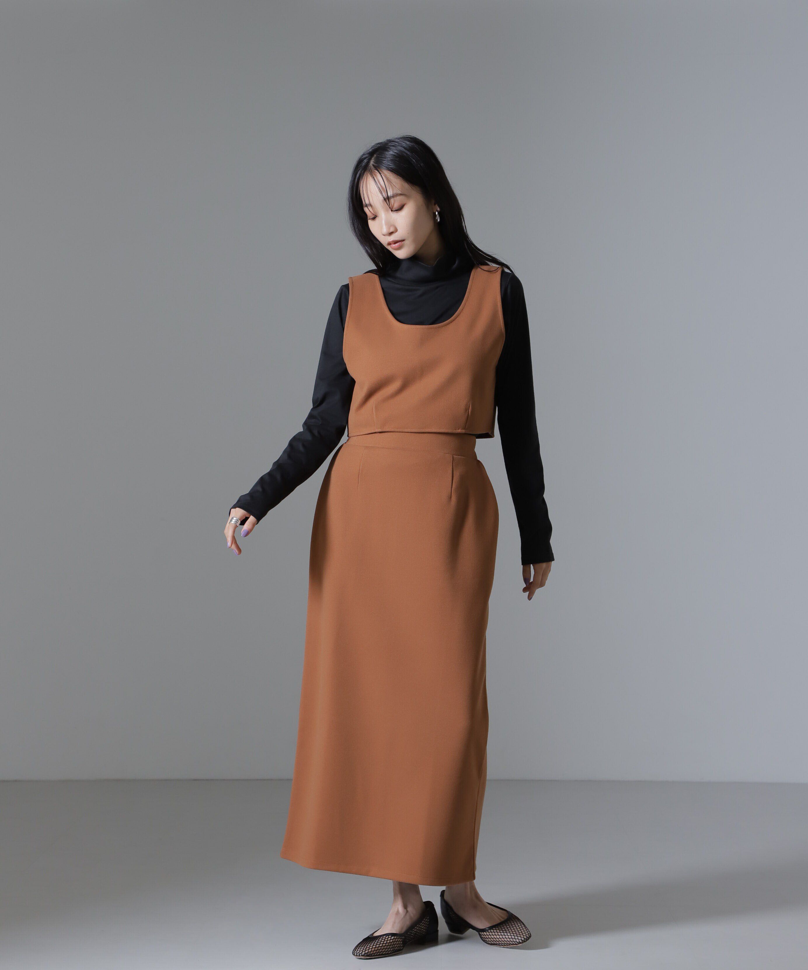 nano･universe「ビスチェスカート3点SET」|ワンピース|