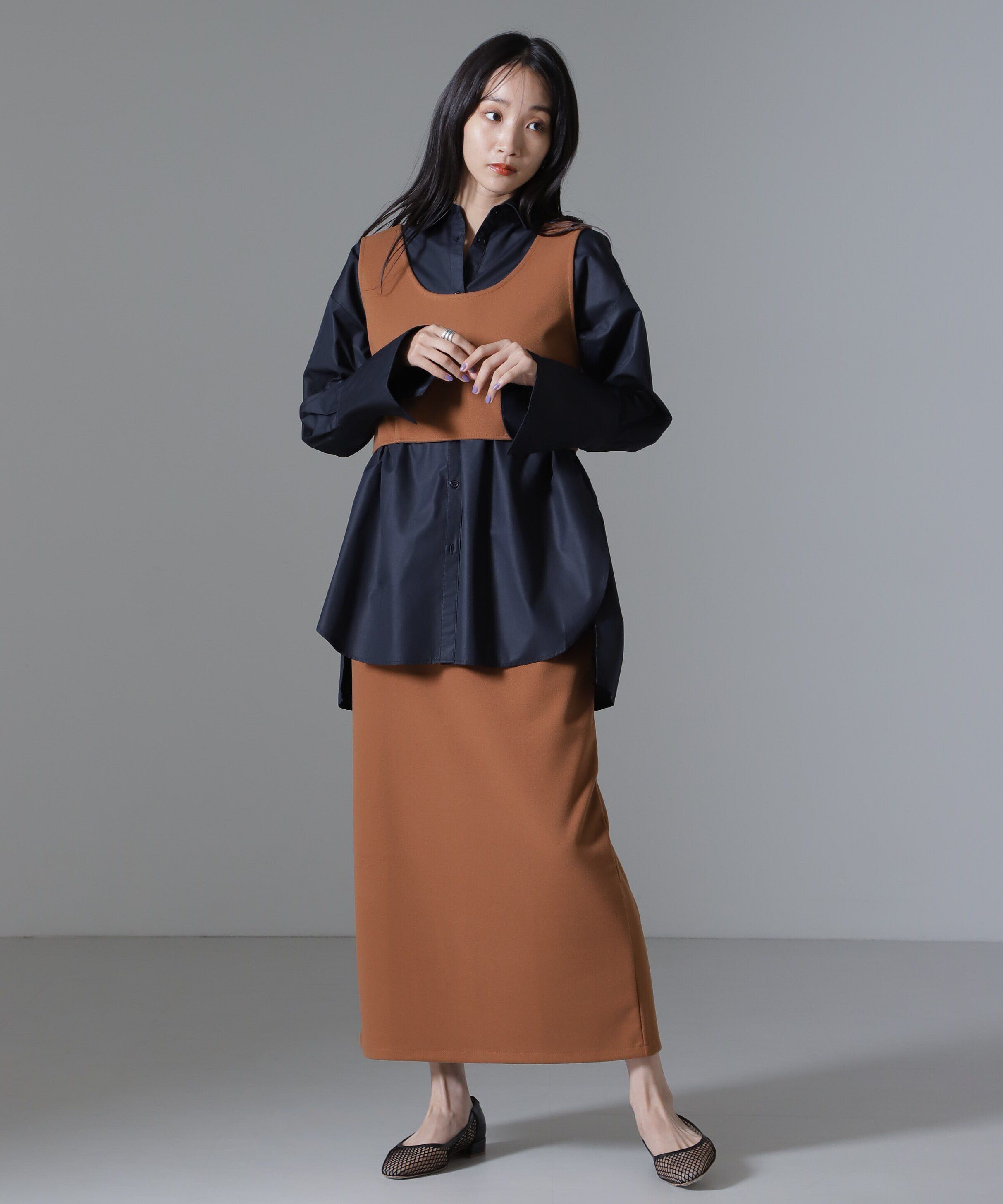 nano･universe「ビスチェスカート3点SET」|ワンピース|