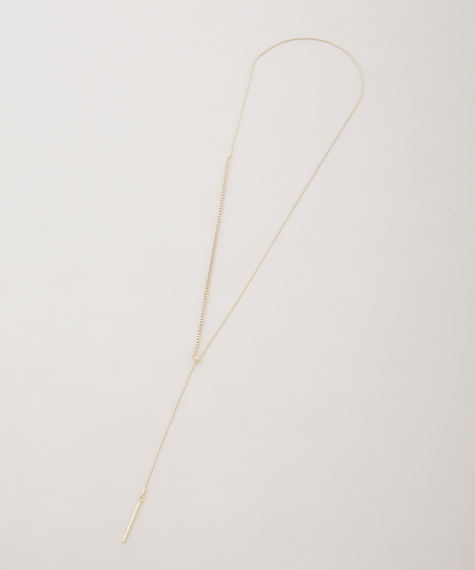 nano･universe「スライドアジャスターネックレス」|ネックレス|