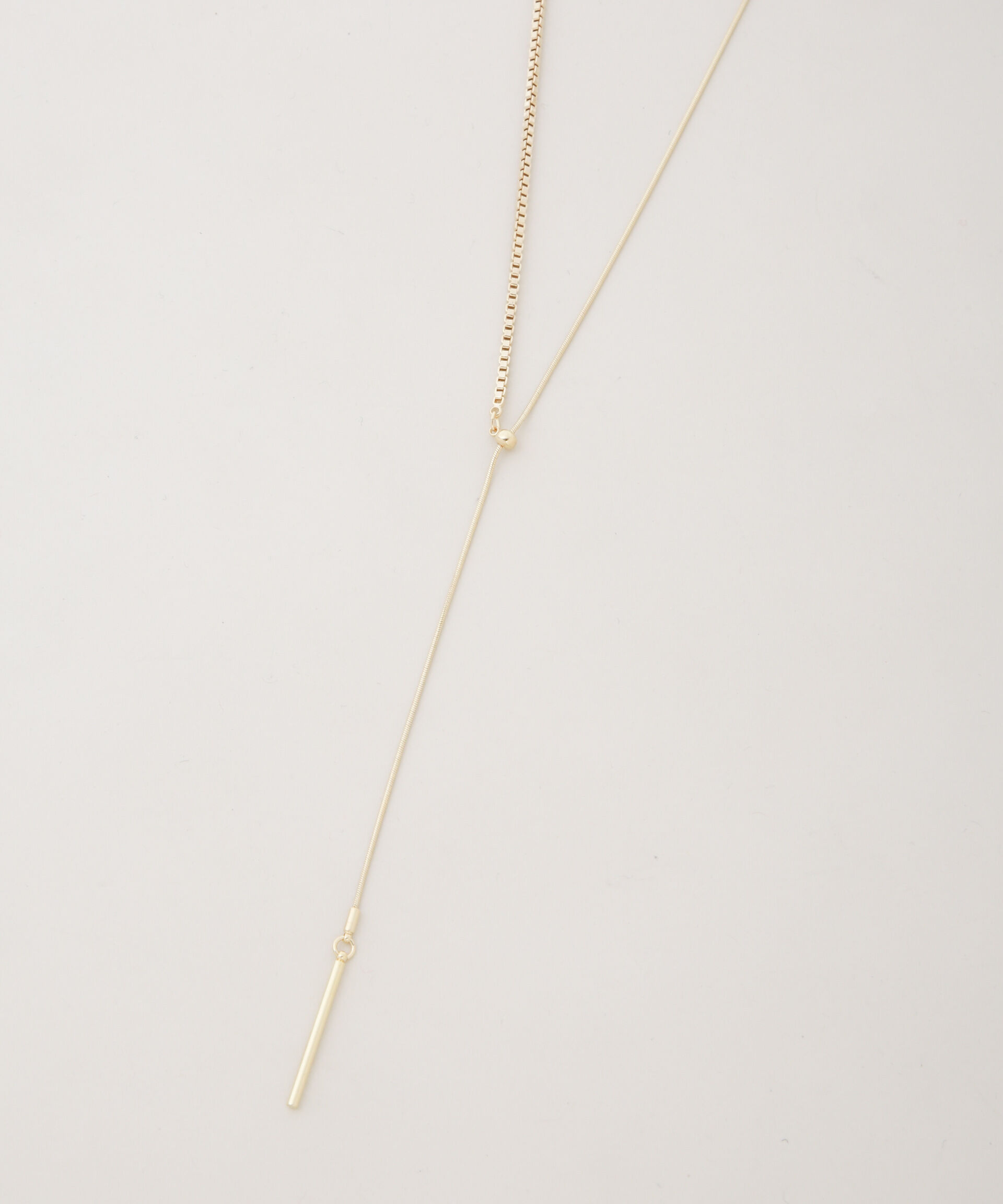 nano･universe「スライドアジャスターネックレス」|ネックレス|