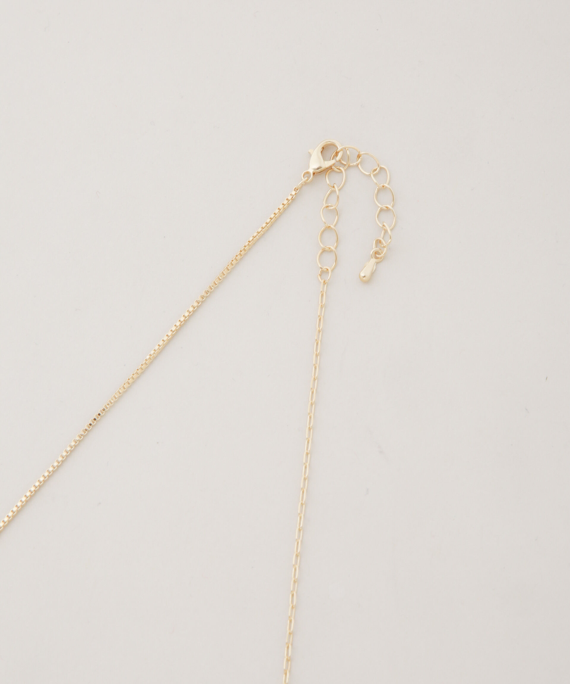 nano･universe「コンビチェーンデザインネックレス長さ38cm」|ネックレス|