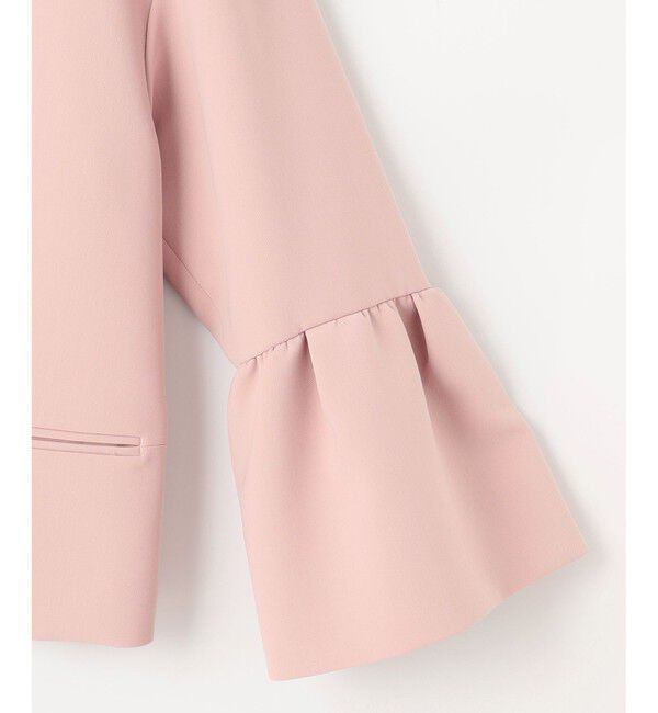 組曲「【KUMIKYOKU NAVY】コンフォータブルドレープ ジャケット」|ノーカラージャケット|