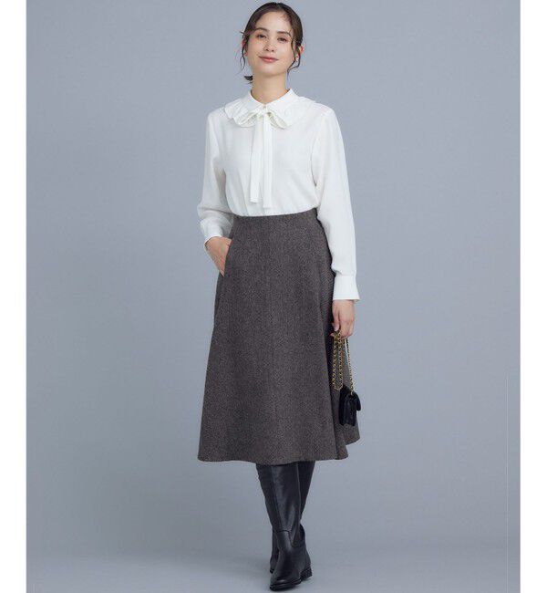 組曲「シックツイード フレアスカート」|スカート|